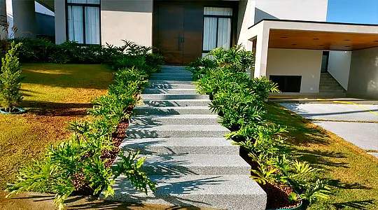 Piso fulget aplicado em escadas